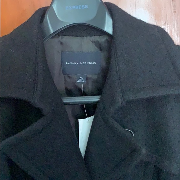 Womens Banana Republic wool coat - Picture 3 of 9
